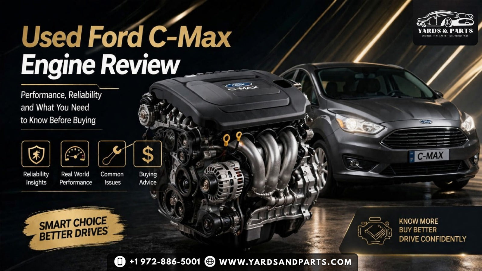 Used Ford C-Max Engine Review – Efficiency, Reliability & Buying Guide